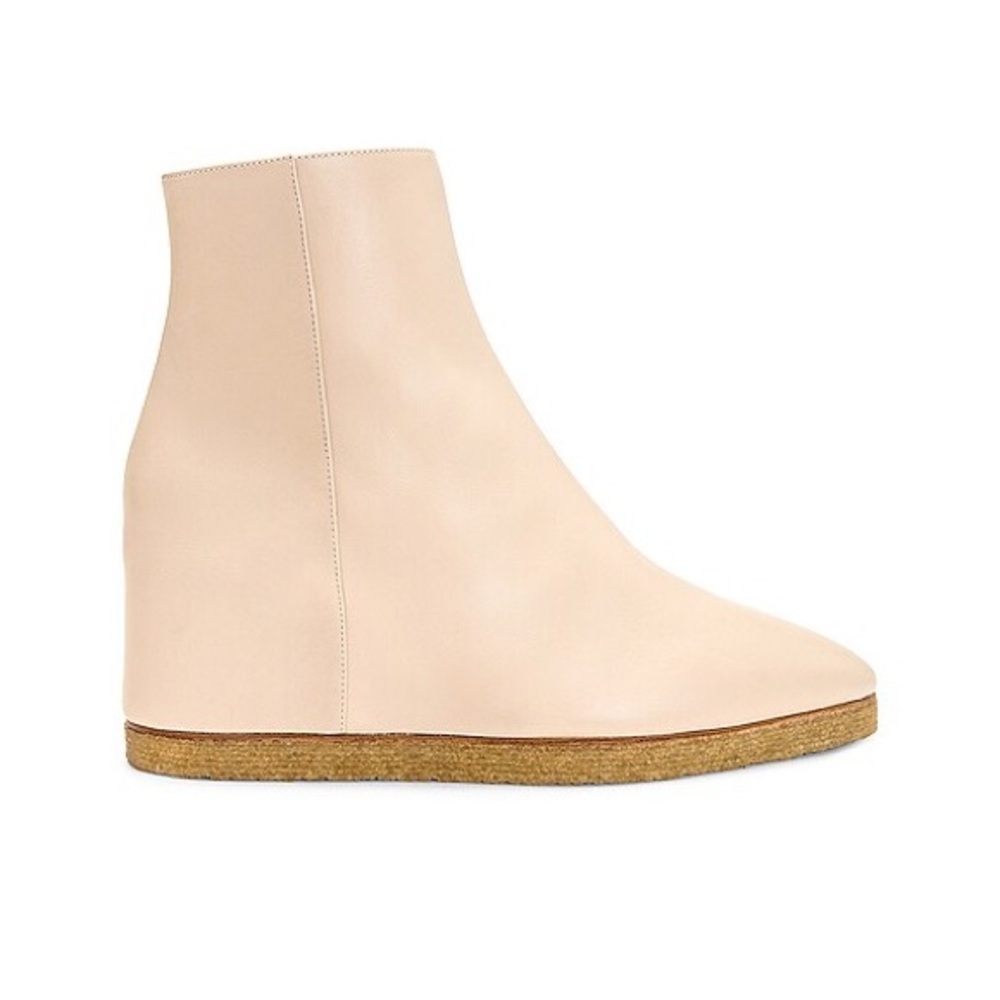 Chloe Moreen Leather Ankle Boots